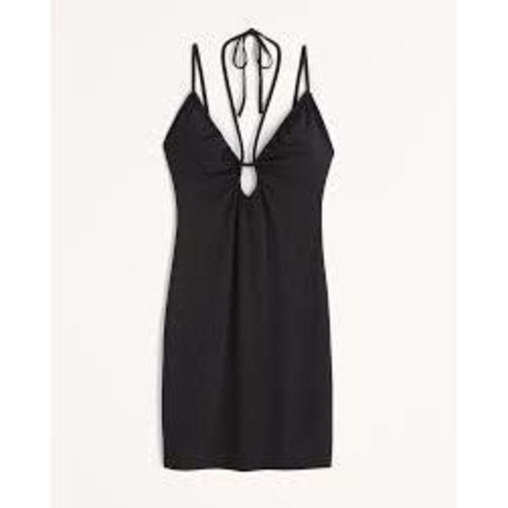 Abercrombie Strappy Cutout Knit Mini Dress | NWT | Large
